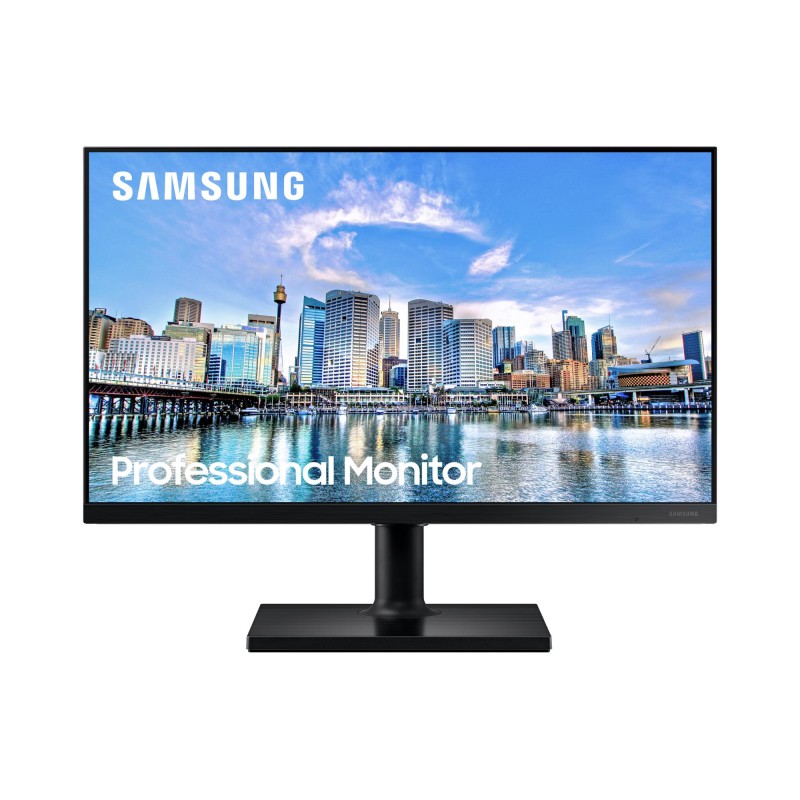 LCD Monitor|SAMSUNG|24"|Business|Panel IPS|1920x1080|16:9|75Hz|5 ms|Swivel|Pivot|Height adjustable|Tilt|Colour Black|LF24T450FQR