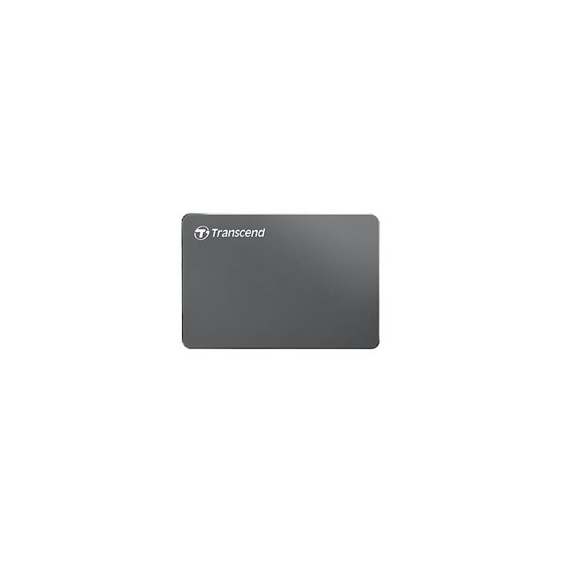 External HDD|TRANSCEND|StoreJet|2TB|USB 3.1|Colour Iron Grey|TS2TSJ25C3N