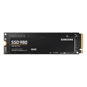 SSD|SAMSUNG|980|500GB|M.2|PCIE|NVMe|MLC|Write speed 2600 MBytes/sec|Read speed 3100 MBytes/sec|2.38mm|TBW 300 TB|MTBF 1500000 ho