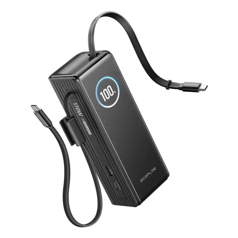 POWER BANK USB 25000MAH RAPID/170W BLACK 5023001024 ECOFLOW