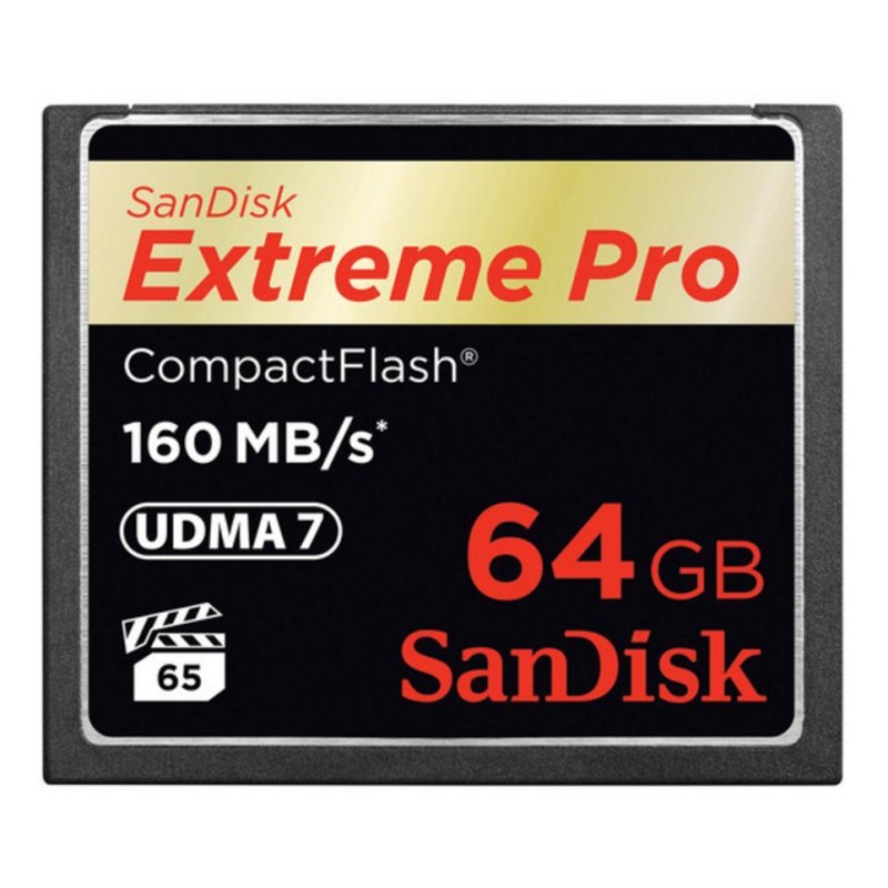 MEMORY COMPACT FLASH 64GB/SDCFXPS-064G-X46 SANDISK