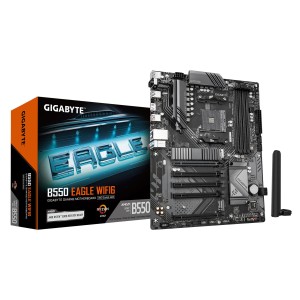 Mainboard|GIGABYTE|AMD B550|SAM4|ATX|Memory DDR4|Memory slots 4|4xPCI-Express 1x|1xPCI-Express 16x|2xM.2|1xHDMI|1xAudio-In|1xAud