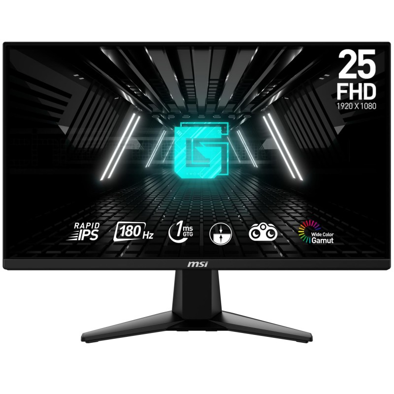 LCD Monitor|MSI|G255F|24.5"|Gaming|Panel IPS|1920x1080|16:9|180 Hz|1 ms|G255F