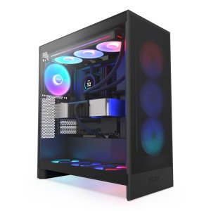 Case|NZXT|H7 Flow RGB|MidiTower|ATX|EATX|MicroATX|MiniITX|Colour Black|CM-H72FB-R1