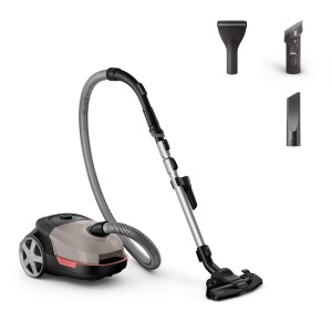 Vacuum Cleaner|PHILIPS|Bagged|900 Watts|Capacity 4 l|Noise 77 dB|Beige|Weight 4.6 kg|XD5122/10