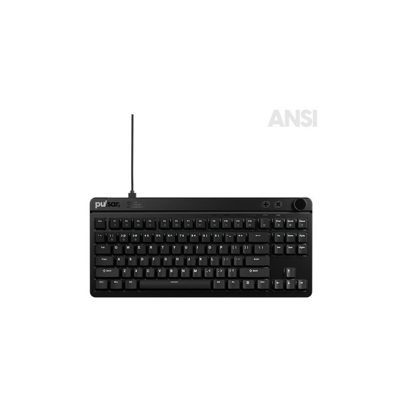 KEYBOARD USB XBOARD MS TKL/ANSI BLACK XBMS01 PULSAR