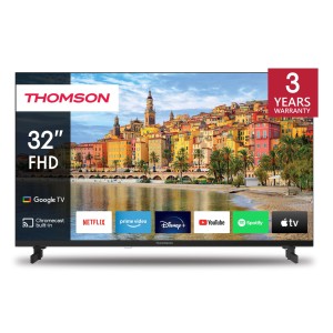 TV Set|THOMSON|32"|Smart/FHD|1920x1080|Wireless LAN|Bluetooth|Google TV|Black|32FG2S14