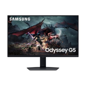 LCD Monitor|SAMSUNG|27"|Gaming|Panel IPS|2560x1440|16:9|180Hz|1 ms|Swivel|Pivot|Height adjustable|Tilt|Colour Black|LS27DG500EUX