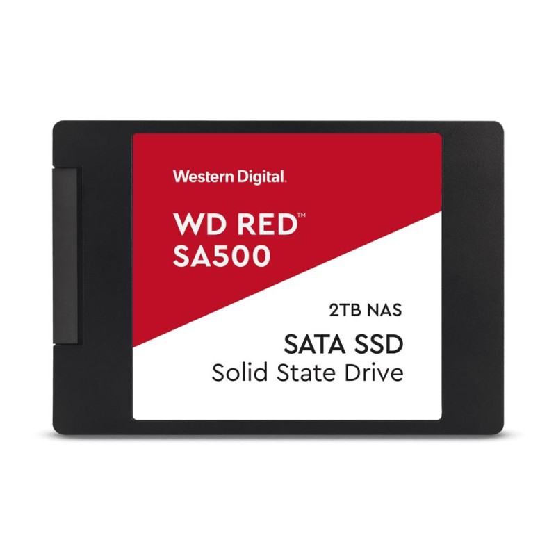 SSD|SANDISK|Red SA500|2000 GB|Serial ATA|Write speed 530 MB/s|Read speed 560 MB/s|2.5"|1300xTBW rating|MTBF 2000000 h|WDS200T1R0