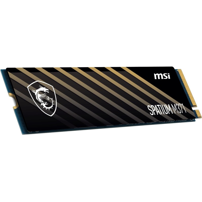 SSD|MSI|SPATIUM M371|1TB|M.2|PCIE|NVMe|3D NAND|Write speed 1700 MBytes/sec|Read speed 2350 MBytes/sec|2.15mm|TBW 210 TB|MTBF 150