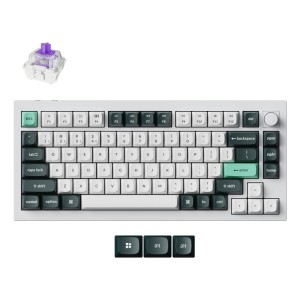 KEYBOARD WRL Q1 HE RGB/SHELL WHITE Q1H-P1 KEYCHRON