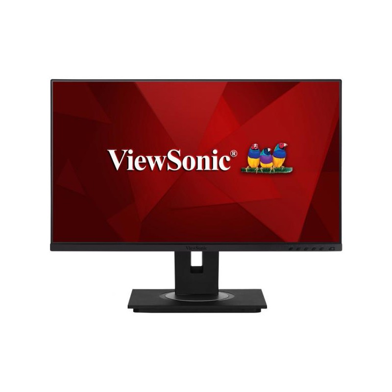 LCD Monitor|VIEWSONIC|VG2456|24"|Panel IPS|1920x1080|16:9|Matte|15 ms|Speakers|Swivel|Pivot|Height adjustable|Tilt|Colour Black|