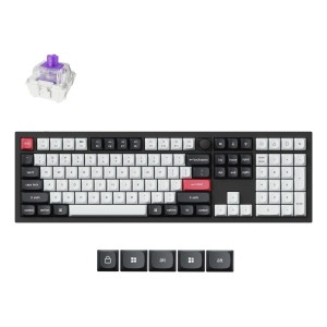 KEYBOARD WRL Q6 HE RGB/CARBON BLACK Q6H-M1 KEYCHRON