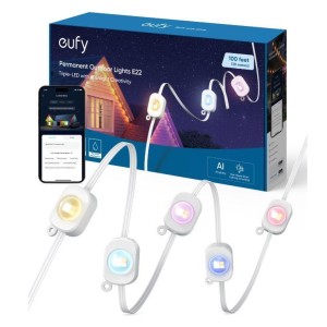Smart Lightstrip|EUFY|Permanent Outdoor Lights E22|Bluetooth|T8L02321