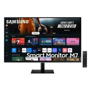 LCD Monitor|SAMSUNG|32"|Smart|Panel VA|3840x2160|16:9|60 Hz|4 ms|Colour Black|LS32DM702UUXDU
