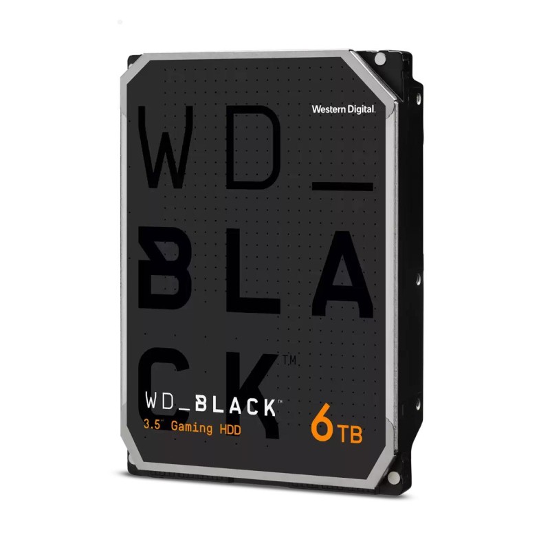HDD|WESTERN DIGITAL|Black|6TB|256 MB|7200 rpm|3,5"|WD6004FZBX