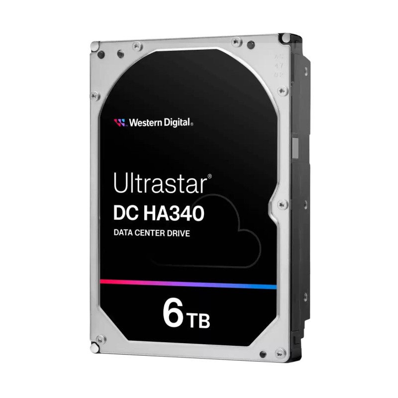 HDD|WESTERN DIGITAL ULTRASTAR|Ultrastar DC HA340|6TB|256 MB|7200 rpm|3,5"|0B47077