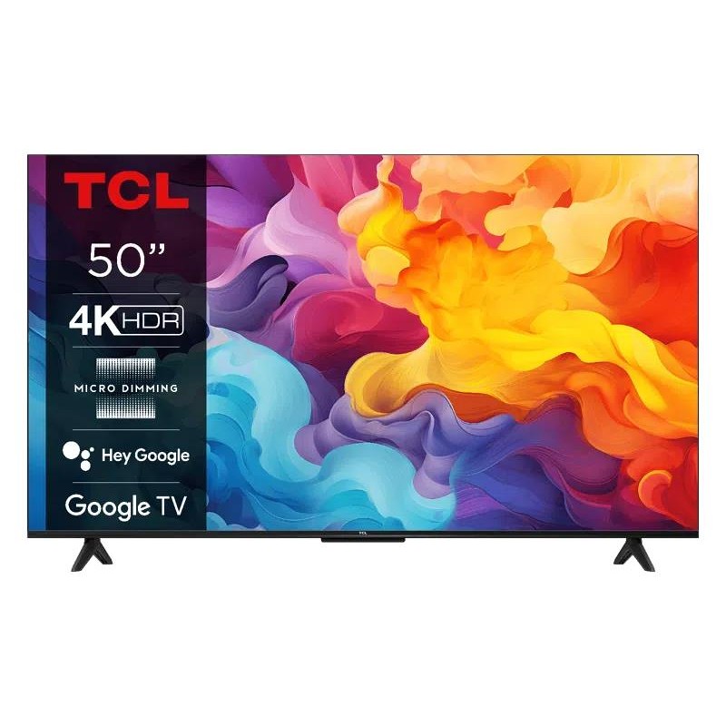 TV Set|TCL|50"|4K/Smart|3840x2160|Wireless LAN|Bluetooth|Google TV|50V6B