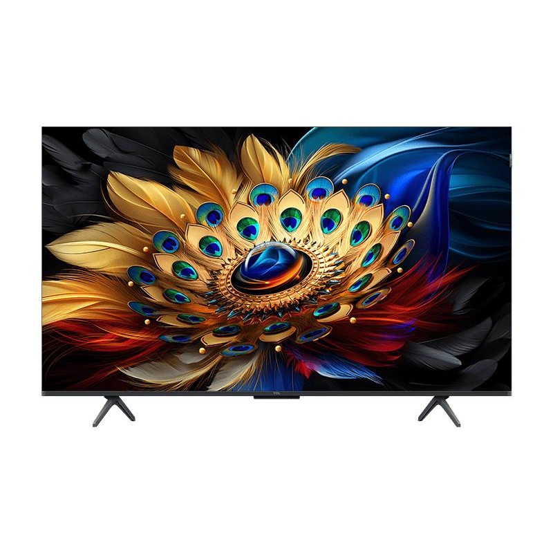 TV Set|TCL|50"|4K/Smart|QLED|3840x2160|Wireless LAN|Bluetooth|Google TV|Black|50C655