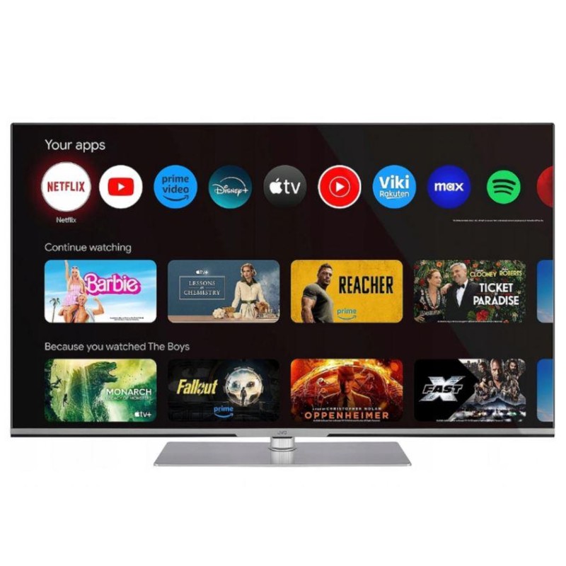 TV Set|JVC|50 "|4K Ultra HD|3840 x 2160 pixels|16:9|QLED|LT-50VGQ840P