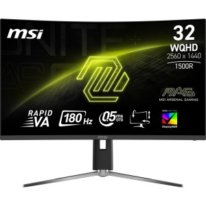 LCD Monitor|MSI|MAG 32CQ6PF|31.5"|Gaming|Panel VA|2560x1440|16:9|180 Hz|0.5 ms|MAG32CQ6PF