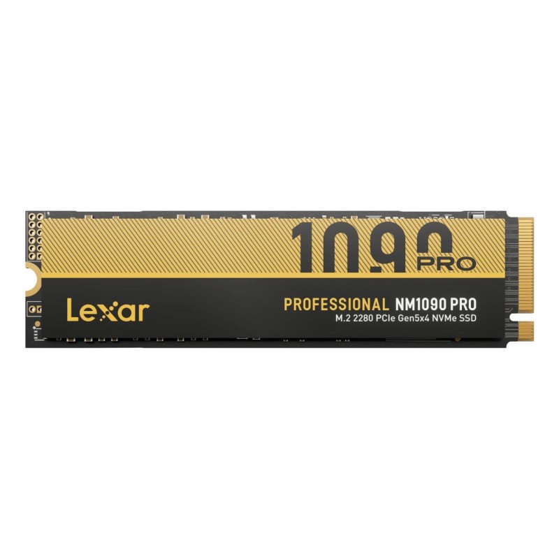 SSD|LEXAR|NM1090 Pro|1TB|M.2|NVMe|3D TLC|Write speed 10000 MBytes/sec|Read speed 14000 MBytes/sec|3.8mm|TBW 700 TB|MTBF 1500000 