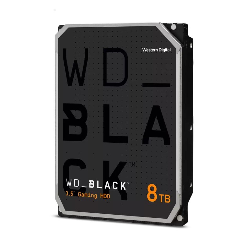 HDD|WESTERN DIGITAL|Black|8TB|256 MB|7200 rpm|3,5"|WD8002FZBX