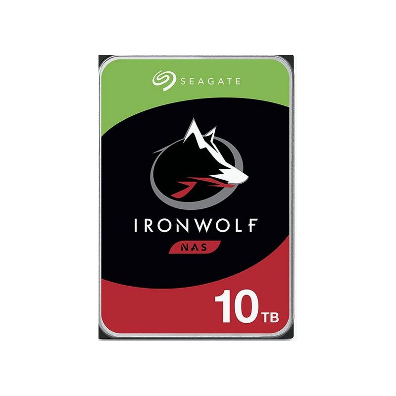 HDD|SEAGATE|IronWolf|10TB|SATA 3.0|256 MB|7200 rpm|3,5"|ST10000VN000