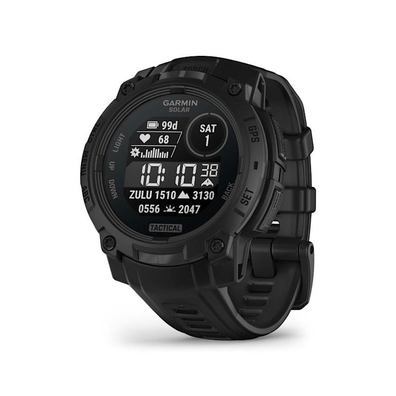 SMARTWATCH INSTINCT 3 SOLAR/BLACK 010-02934-50 GARMIN