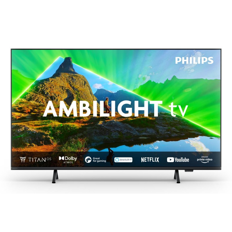 TV Set|PHILIPS|55"|4K/Smart|3840x2160|Wireless LAN|Bluetooth|Titan OS|Black|55PUS8319/12