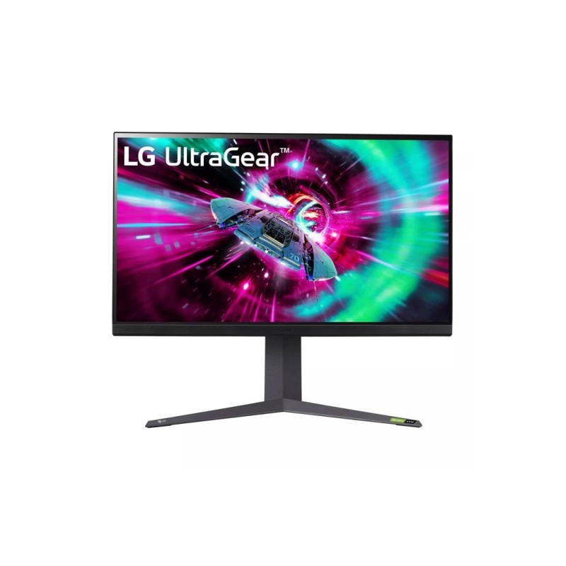 LCD Monitor|LG|32GR93U-B|31.5"|Gaming/4K|Panel IPS|3840x2160|16:9|144Hz|Matte|1 ms|Pivot|Height adjustable|Tilt|Colour Black / G