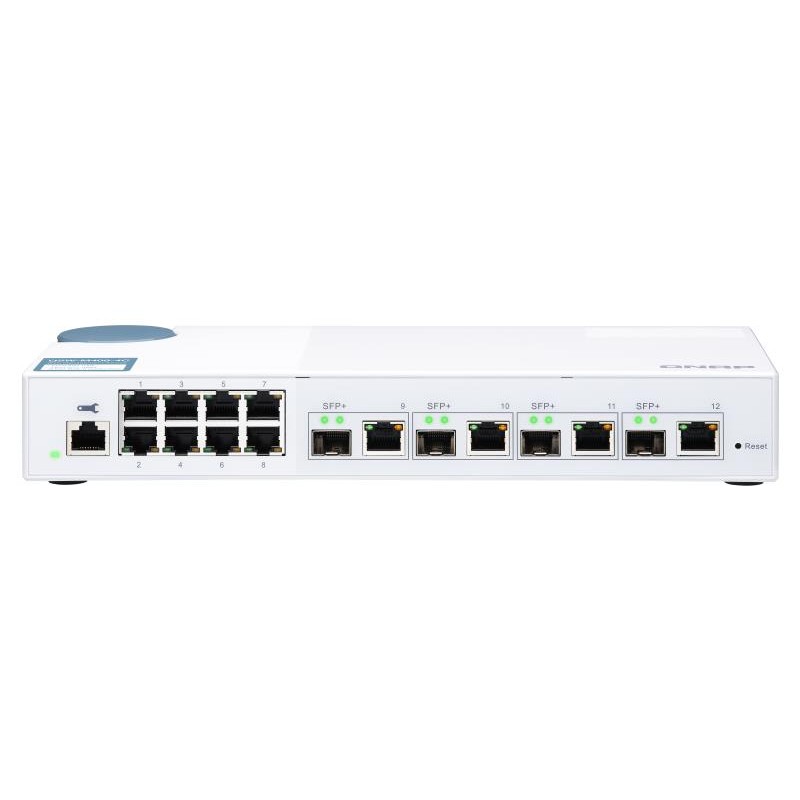 Switch|QNAP|QSW-M408-4C|Type L2|Desktop/pedestal|QSW-M408-4C