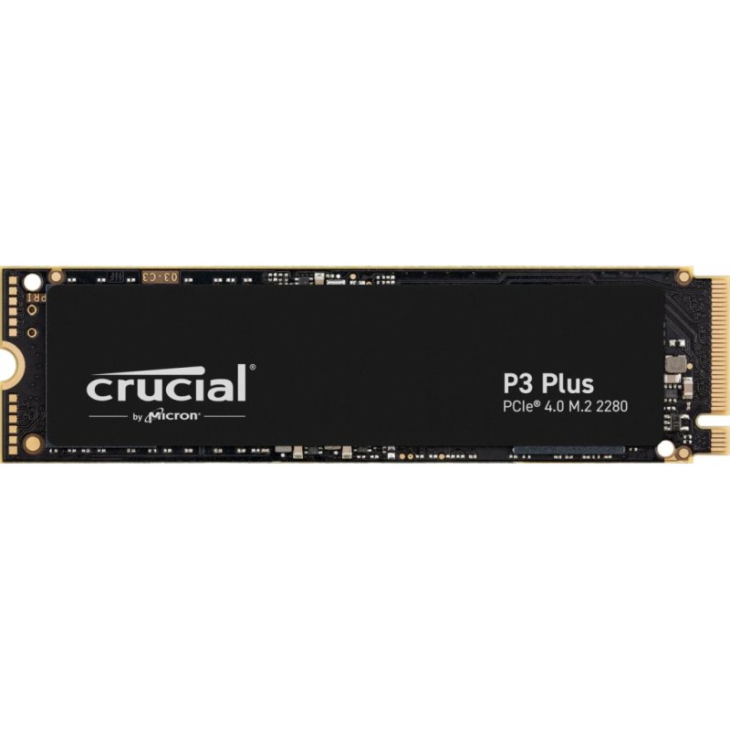 SSD|CRUCIAL|P3 Plus|4TB|M.2|PCIE|NVMe|3D NAND|Write speed 4100 MBytes/sec|Read speed 4800 MBytes/sec|TBW 800 TB|MTBF 1500000 hou