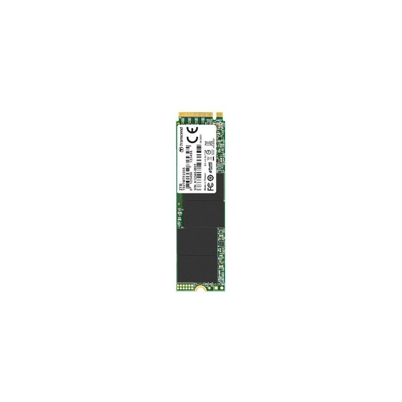 SSD|TRANSCEND|2TB|PCIe Gen3|NVMe|NAND flash technology 3D NAND|Write speed 2900 MBytes/sec|Read speed 3500 MBytes/sec|Form Facto