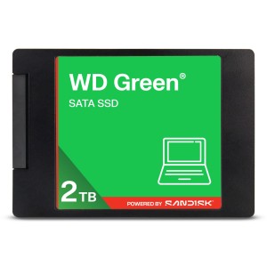 SSD|SANDISK|Green|POWERED BY SANDISK|2000 GB|Serial ATA III|Read speed 545 MB/s|2.5"|WDS200T5G0A-00CPT0