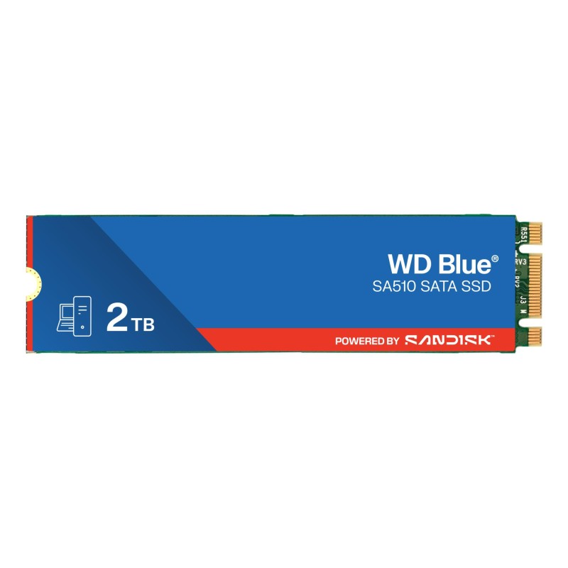 SSD|SANDISK|200xTBW rating|MTBF 1750000 h|Read speed 560 MB/s|Write speed 510 MB/s|Serial ATA III|M.2|2000 GB|POWERED BY SANDISK