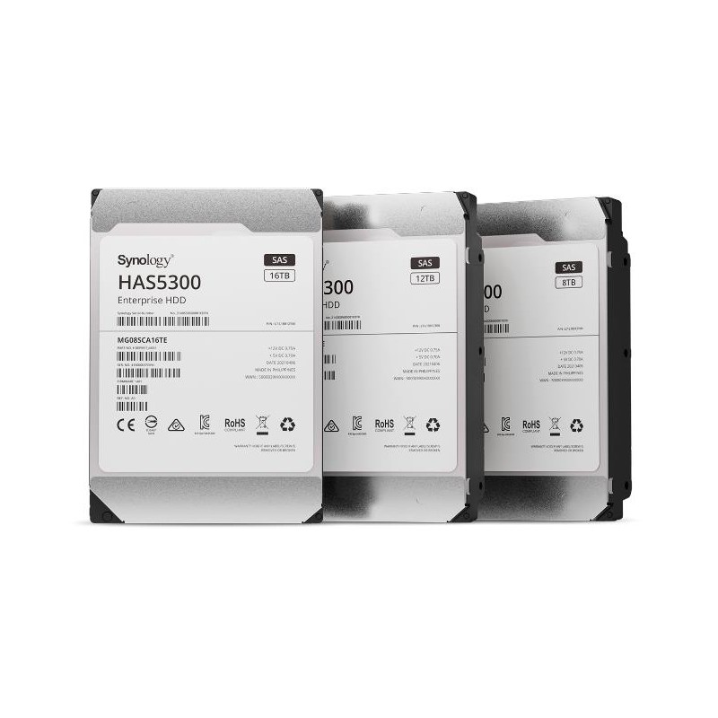 HDD|SYNOLOGY|HAS5300-12T|12TB|SAS|256 MB|7200 rpm|3,5"|MTBF 2500000 hours|HAS5300-12T