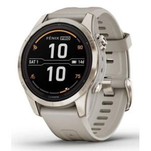 SMARTWATCH FENIX 7S PRO SOLAR/SAND/GOLD 010-02776-15 GARMIN