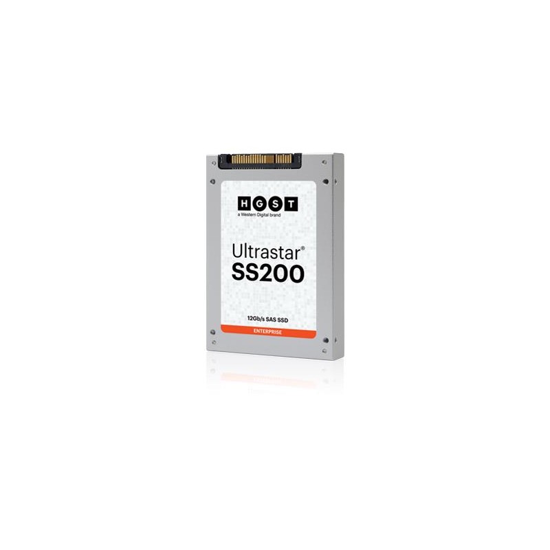 SSD|WESTERN DIGITAL ULTRASTAR|800 GB|2.5"|Write speed 1000 MB/s|Read speed 1800 MB/s|MTBF 2500000 h|0TS1380