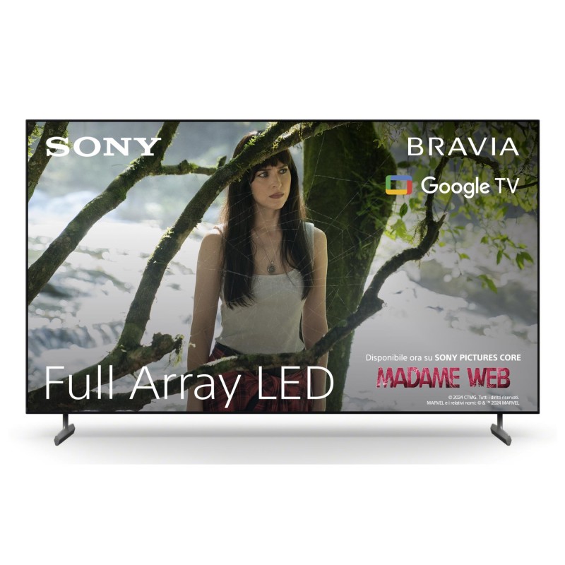 TV Set|SONY|55"|4K/Smart|3840x2160|Wireless LAN|Bluetooth|Google TV|KD55X85LAEP
