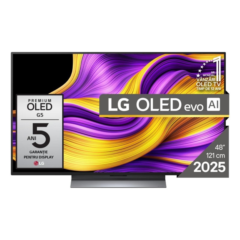 TV Set|LG|48"|OLED/4K/Smart|3840x2160|webOS|Black|OLED48G53LS
