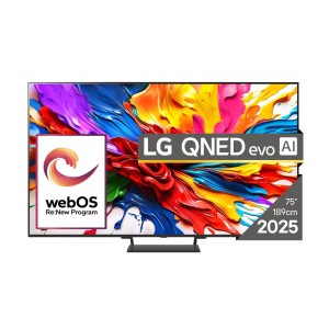 TV Set|LG|75"|4K/Smart|3840x2160|Wireless LAN|Bluetooth|webOS|75QNED93A6A
