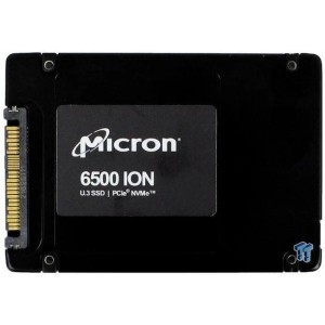 SSD|MICRON|6500 ION|30720 GB|PCI Express|NVMe Yes|Write speed 5000 MB/s|Read speed 6800 MB/s|U.3|MTBF 2500000 h|MTFDKCC30T7TGR-1