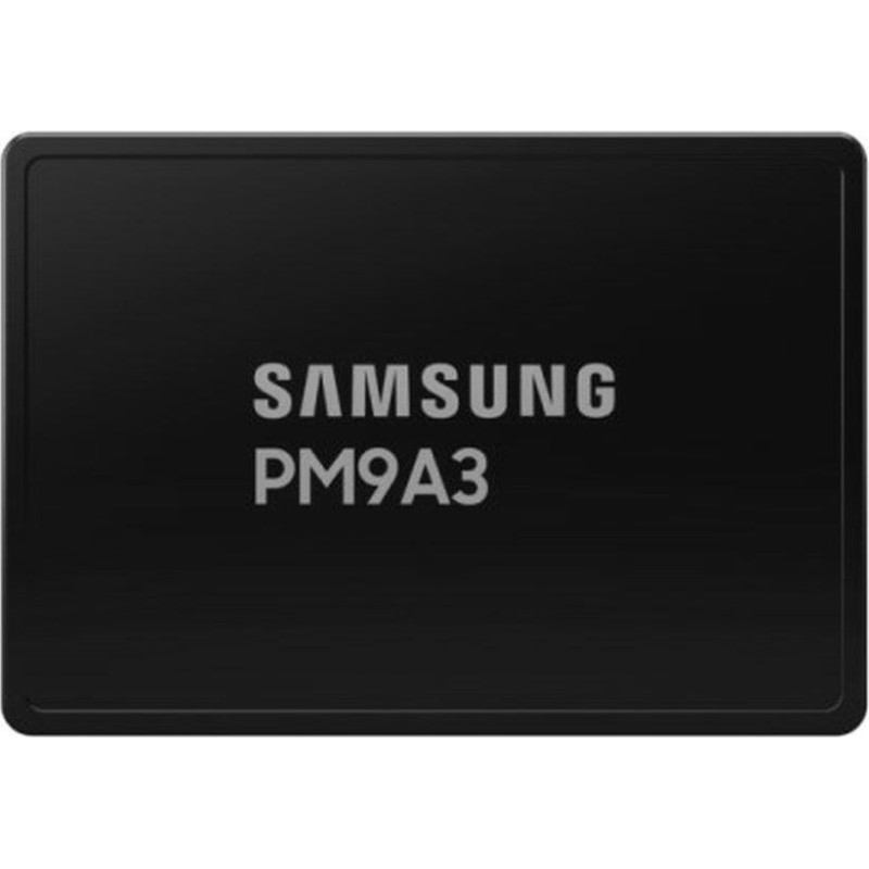 SSD|SAMSUNG|SSD series PM9A3|15.36TB|PCIe Gen4|NVMe|Write speed 4000 MBytes/sec|Read speed 6800 MBytes/sec|Form Factor U.2|MZQL2