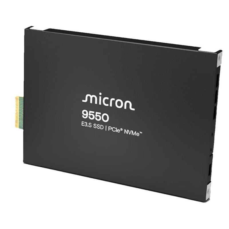 SSD|MICRON|SSD series 9550 PRO|30.72TB|PCIe Gen5|NVMe|NAND flash technology 3D TLC|Write speed 10000 MBytes/sec|Read speed 14000