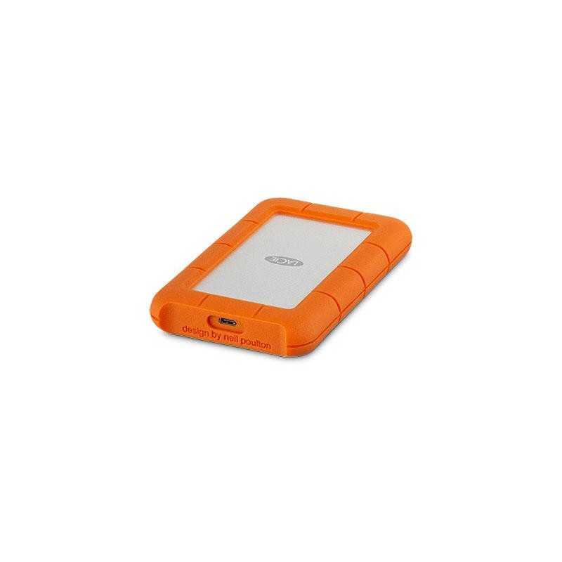 External HDD|LACIE|4TB|USB-C|Colour Orange|STFR4000800