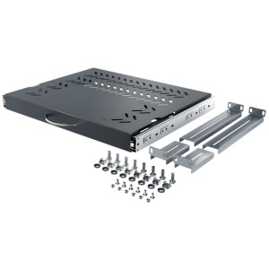ADJUSTABLE DRAWER FOR KEYBOARD AND MOUSE RSR-F2-19-1U-350B-KM STALFLEX
