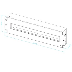 TOITE JAOTUSPANEEL S-VDP-C19-3U-60-B STALFLEX