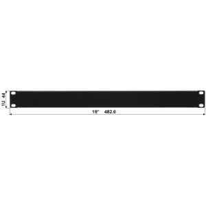 BLANK PANEL TO RACK CABINET Z19-1U