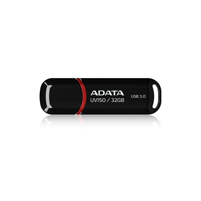 4713435797075MEMORY DRIVE FLASH USB3.1 32GB/BLACK AUV150-32G-RBK ADATA